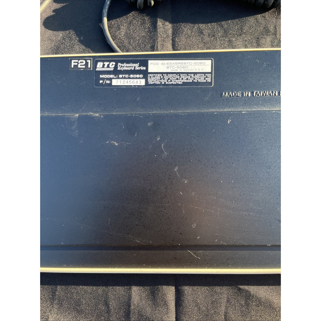 BTC-5060 Vintage Mechanical Keyboard BTC Professional Keyboard Series F21
