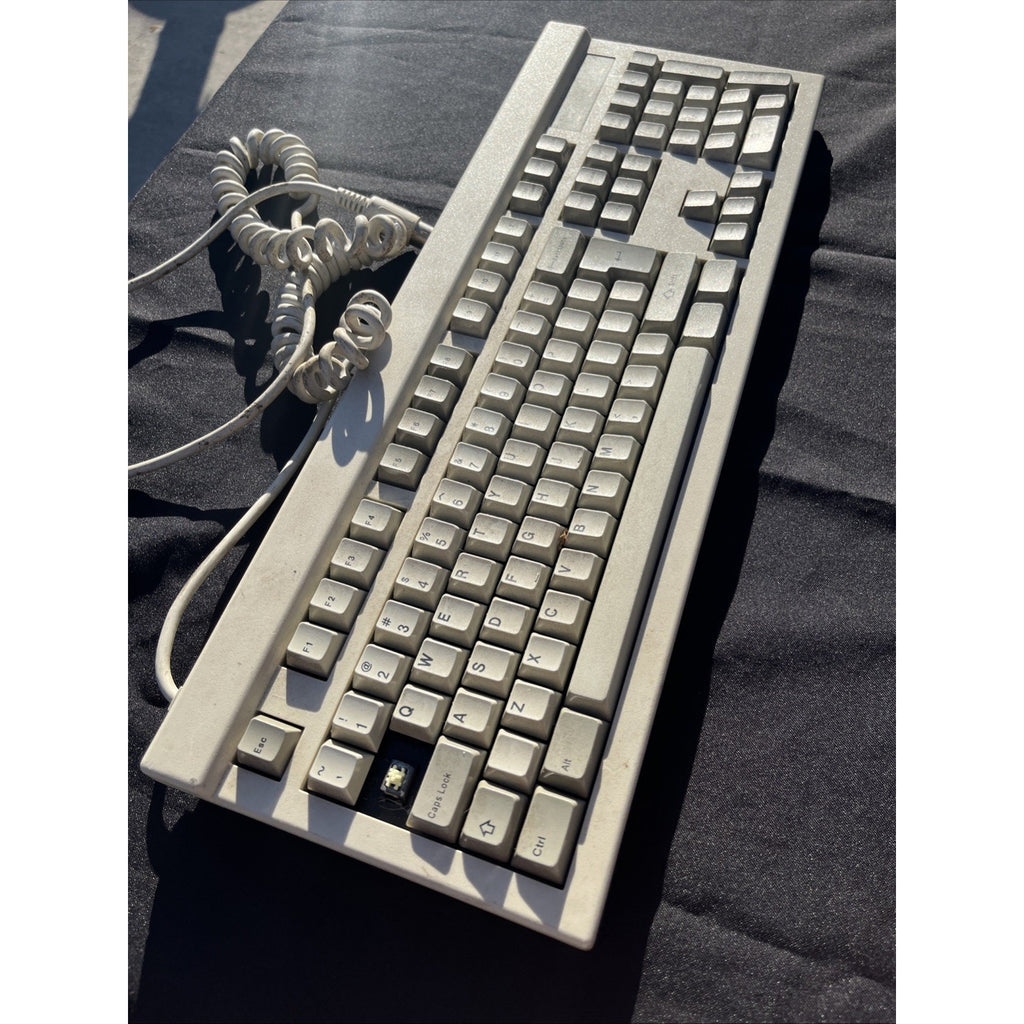 Vintage QX-101 Mechanical Keyboard Model QX-101 PS/2 Beige Keyboard Parts