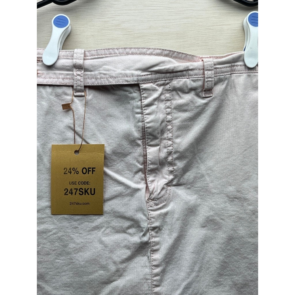 Gloria Vanderbilt Womens Pale Pink Casual Mini Skirt