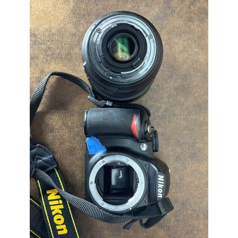 Nikon D3100 DSLR Camera 18-105mm VR Lens Battery 3980 Shutter