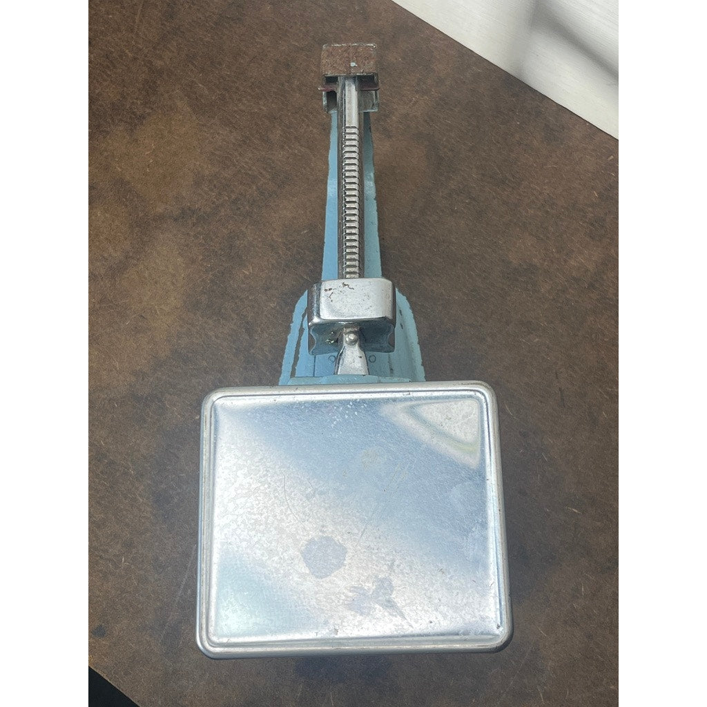 1979 Vintage Blue Metal Mechanical Balance Scale