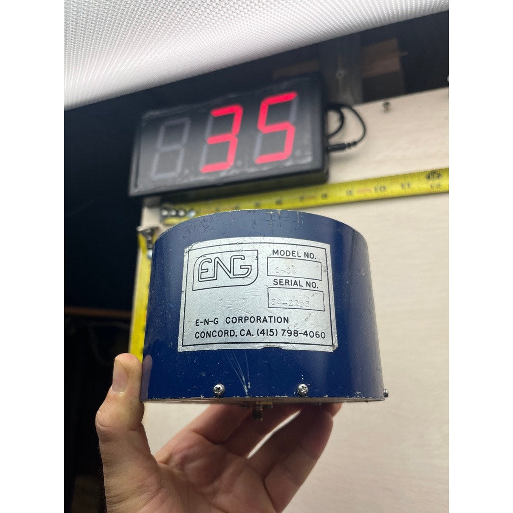 ENG Corporation Model 6-84 RF Microwave Module Part Tested Working!