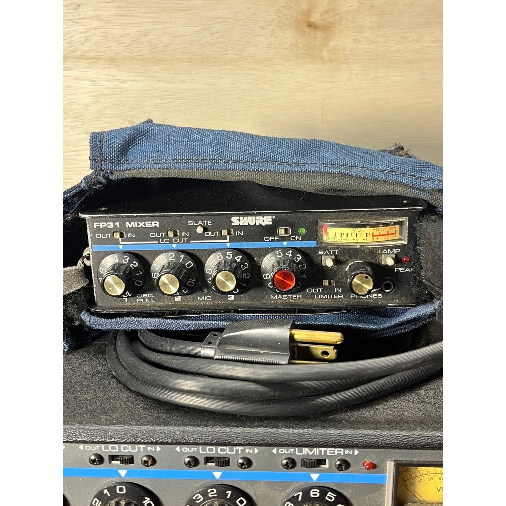 Shure M267 Series Rack Mixer & FP31 Portable Field Mixer Bundle