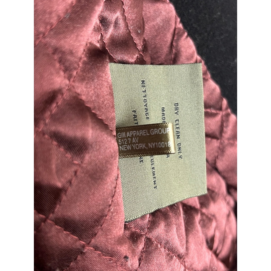 Marc New York Andrew Marc Black Quilted Lined Coat Mens XL