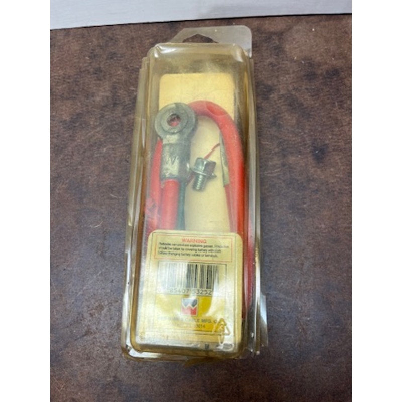 W&B ST25-2 Battery Cable Side Terminal 25 Inch 2 Gauge NOS