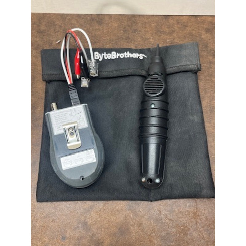 Byte Brothers PocketCAT 200 Cable Tester Probe Kit Tested Working