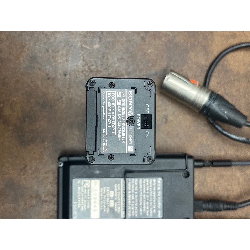 Sony UWP URX-P2 UTX-B2 UTX-P1 UHF Wireless Mic Set Tested