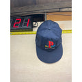 Vintage PlayStation Logo Navy Strapback Baseball Cap 2000s PS2 Era