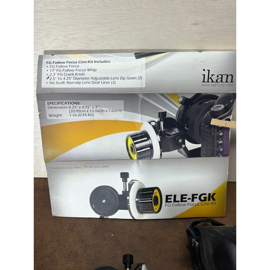 ikan ELE-FGK FG Follow Focus Cine Kit Camera Lens Rig Accessory
