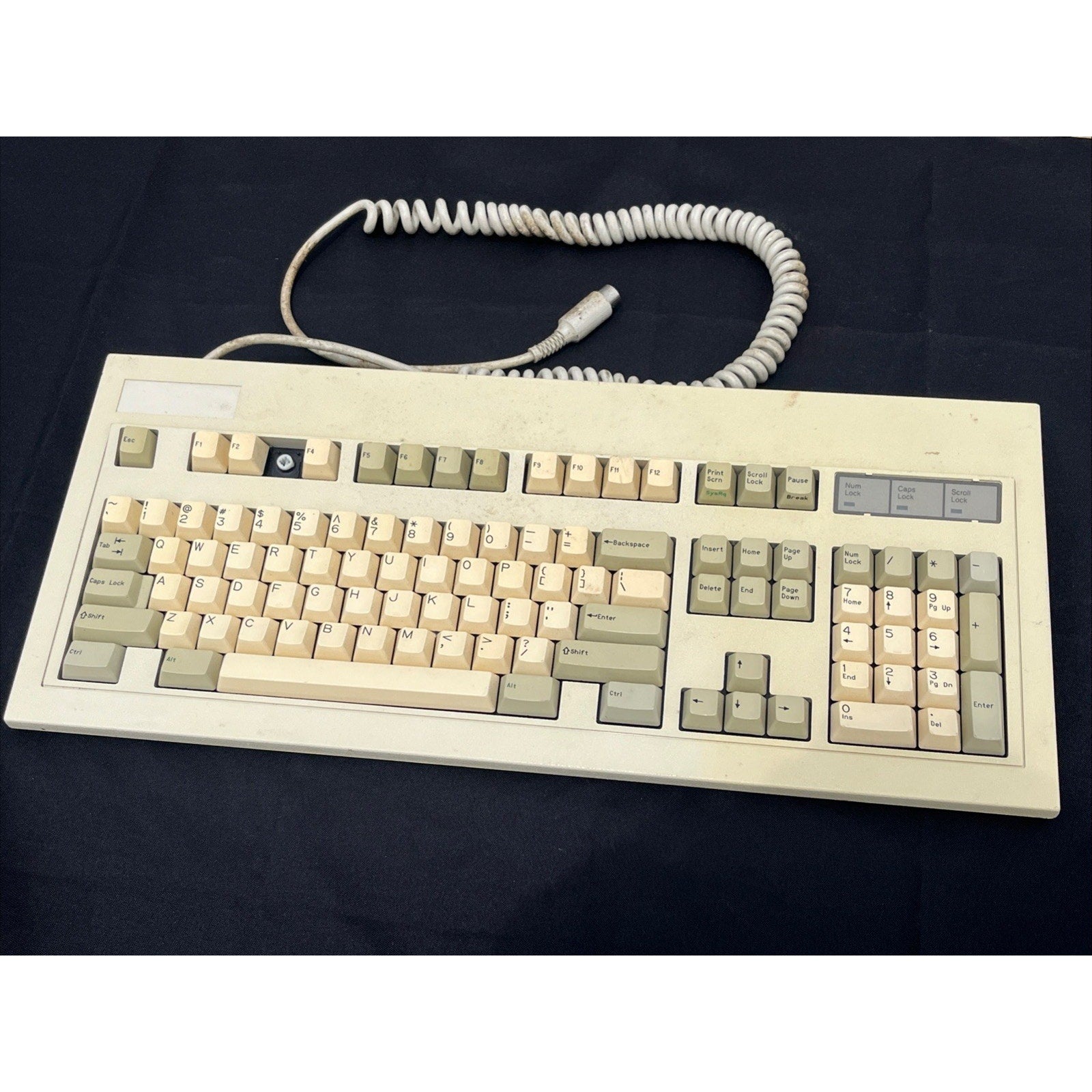 Vintage late-1980s/early-1990s Key Tronic 101-key keyboard Mechanical