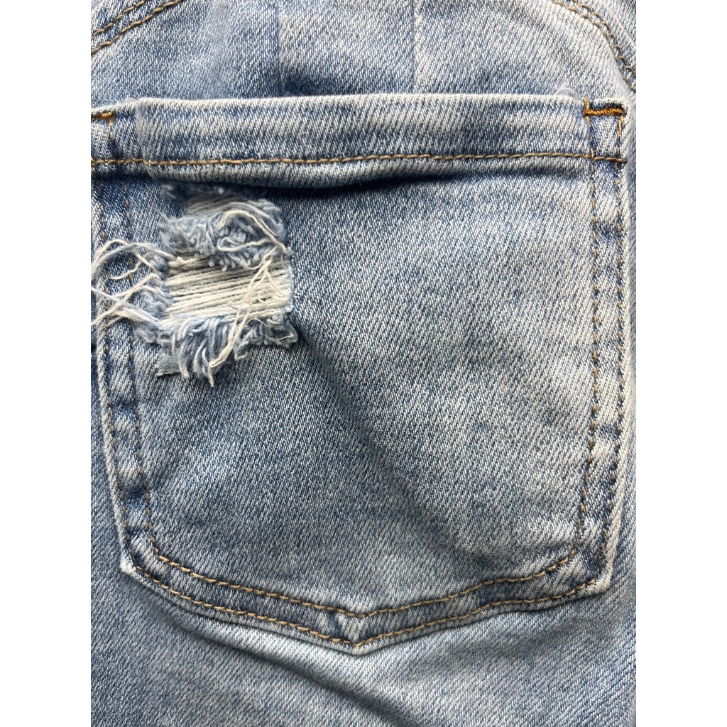 Wax Jean Butt I Love You Womens 1/25 Distressed Skinny Jeans