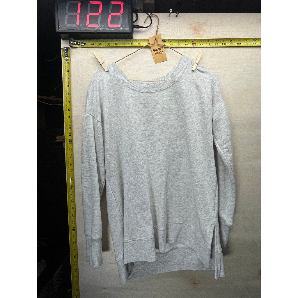 Workshop Republic Clothing Womens Gray Sweatshirt Tunic Size XS