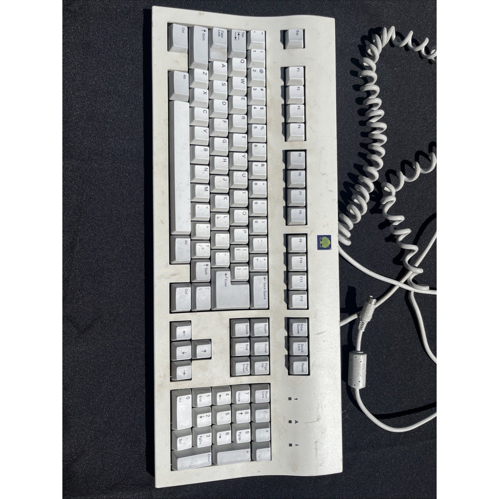 Vintage Zenith Data Systems Z-150 / Z-1000 Keyboard IB-0010 Mechanical ClickyPS2