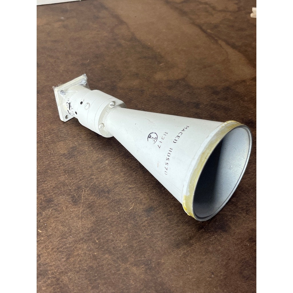 Vintage MACED 805570 Waveguide Horn Antenna RF Microwave Part untested