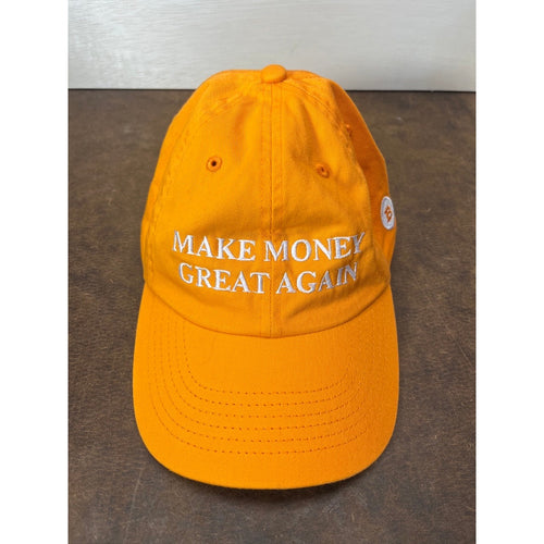BitcoinIRA Orange Make Money Great Again Adjustable Baseball Cap Hat