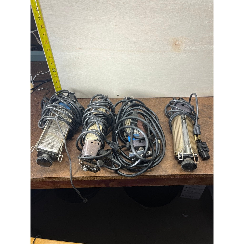 Lot of 4 Lowel Tota-Light Professional Studio Video Lights