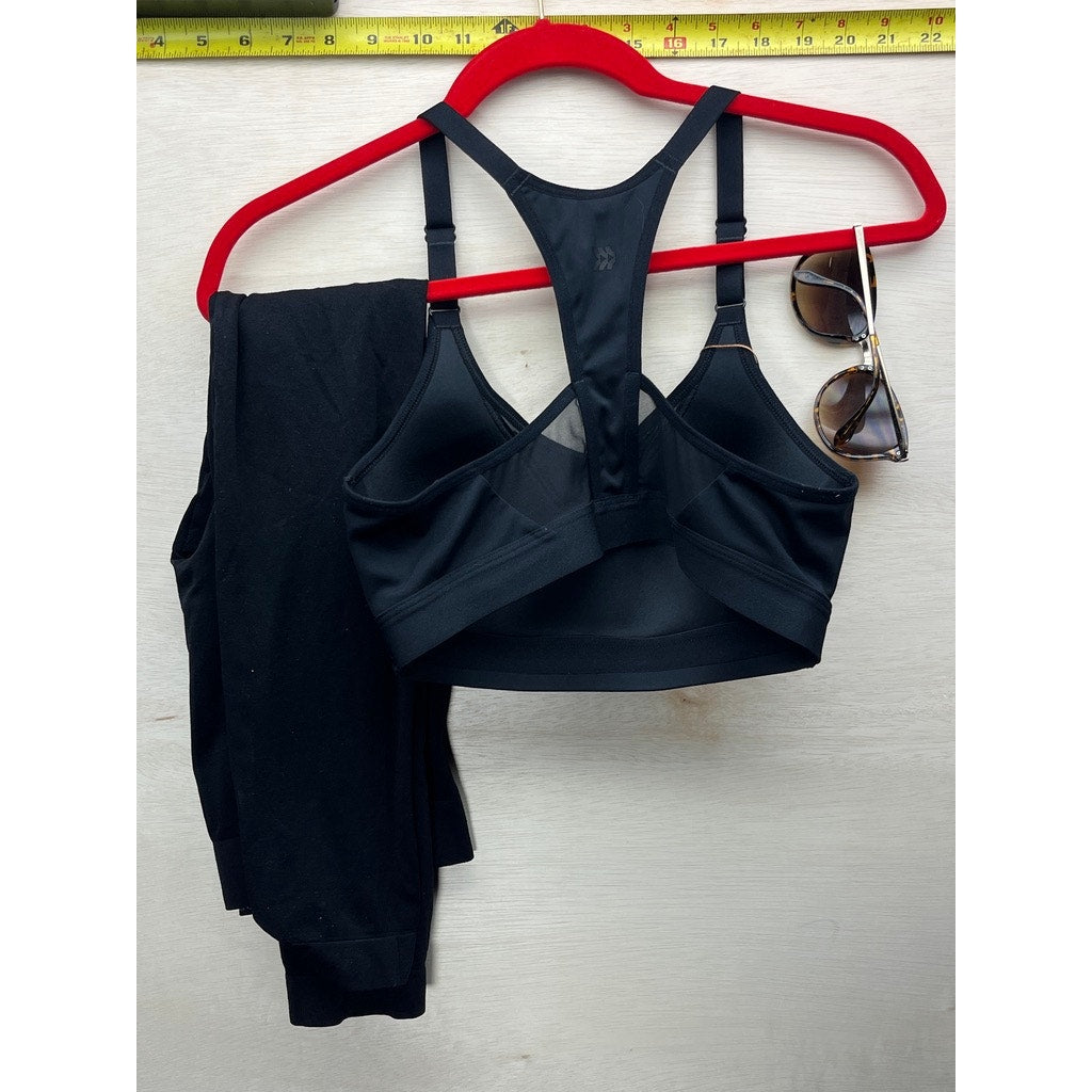 All In Motion Sports Bra Leggings Sunglasses Bundle Black S