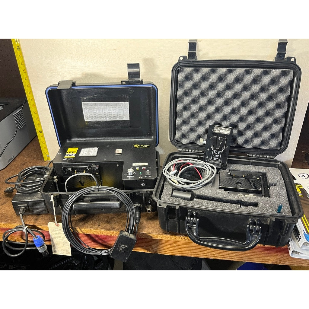RF Central RFX-PHT-II RFX-CMT-II 2GHz HD/SD Video TX RX Amp Kit