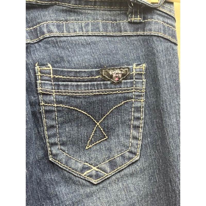 Forever Young Womens Size 3 Stretch Cuffed Skinny Jeans