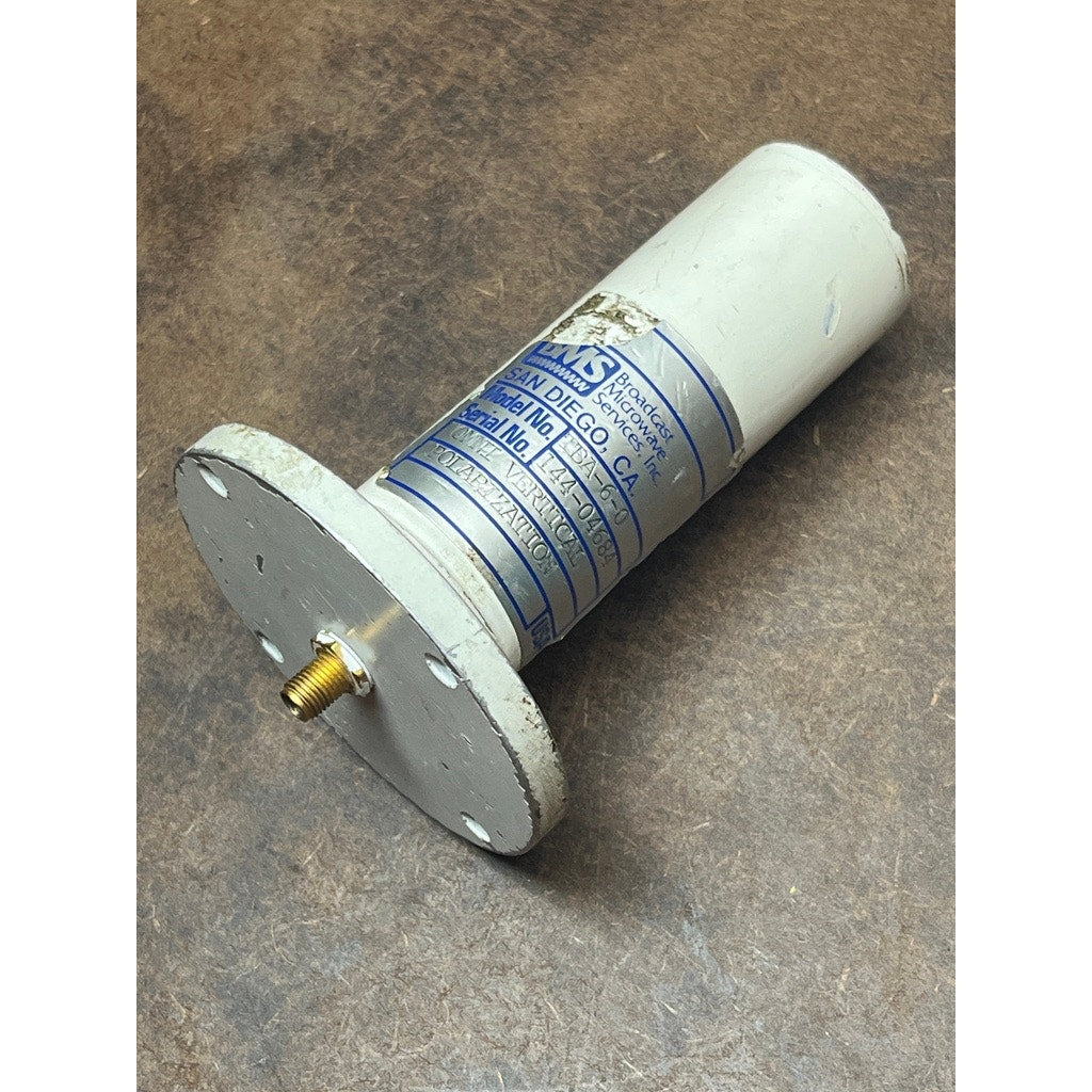 BMS BMA-6-O Omni Antenna Vertical Polarization SMA RF Microwave TESTED! WORKING!