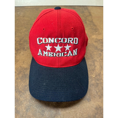 Concord American Little League All Star Red Black Snapback Cap 2000s
