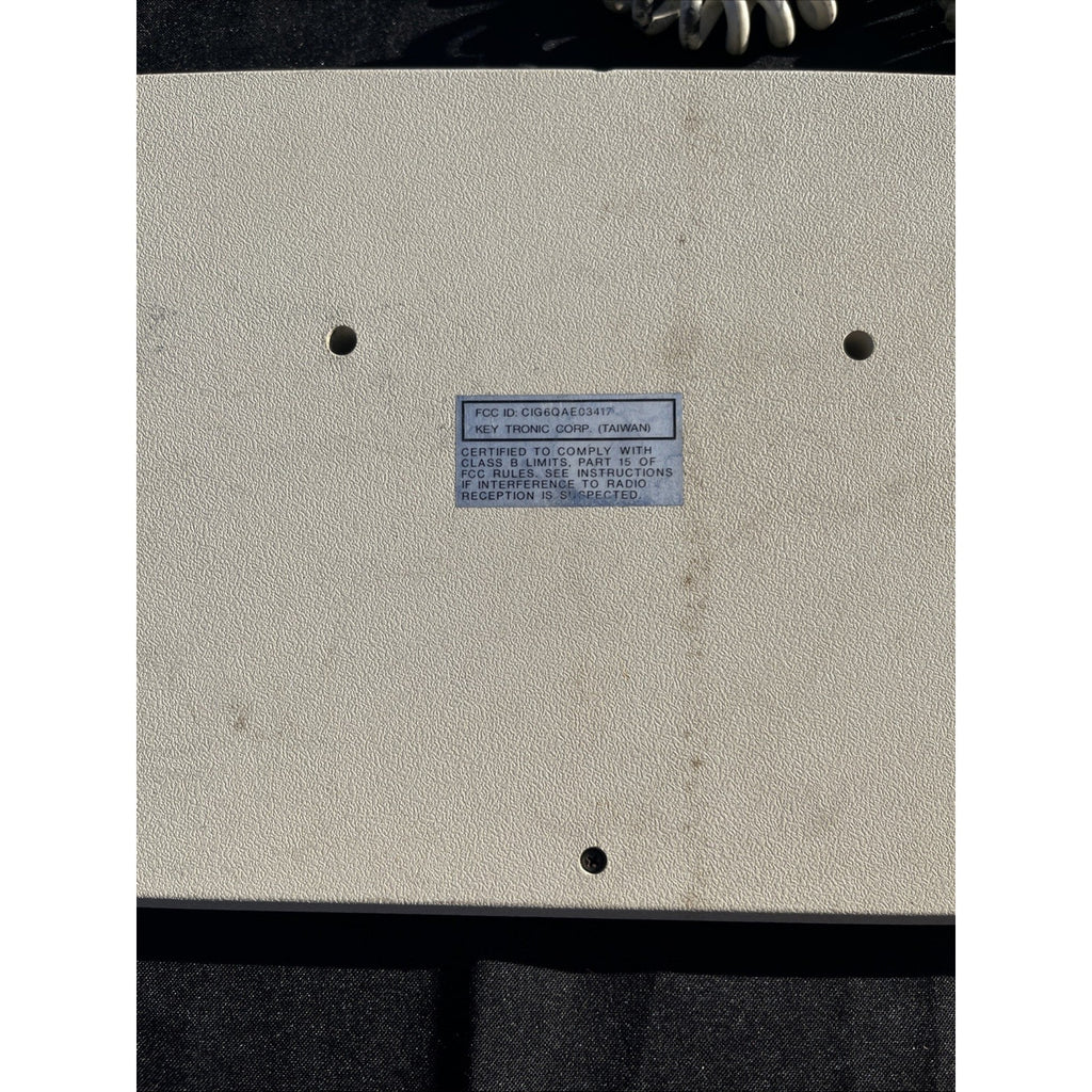 Vintage Novell 101-Key Keyboard Model 31984 Beige Mechanical Computer Keyboard