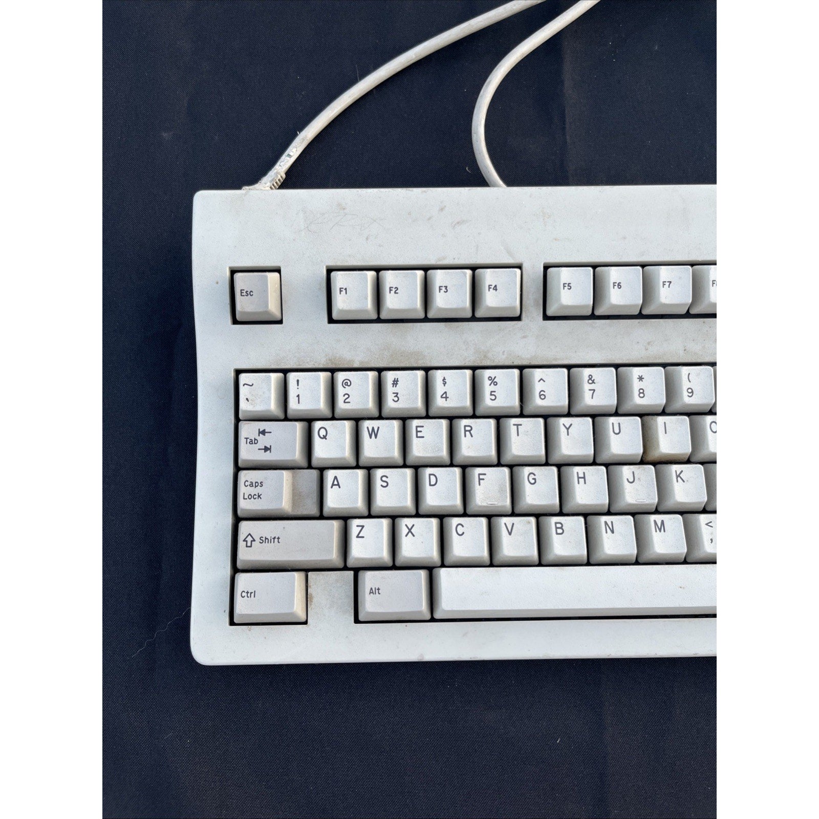 Digital PCXAL-AA Vintage Keyboard Mechanical Style Coiled Cable Made In Mexico