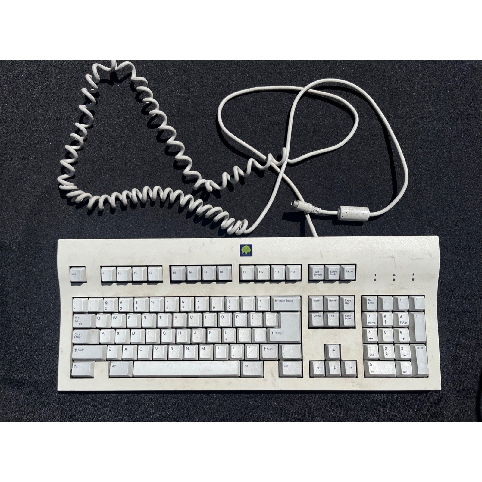 Vintage Zenith Data Systems Z-150 / Z-1000 Keyboard IB-0010 Mechanical ClickyPS2