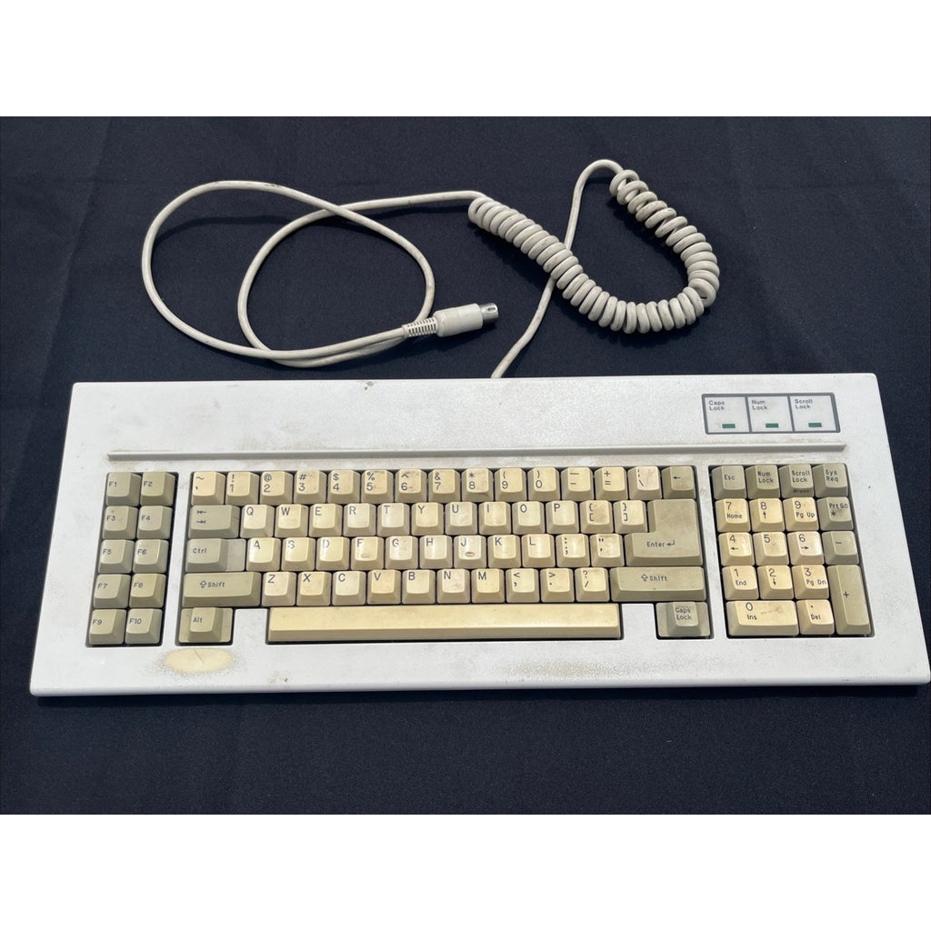 Vintage Quimax / Chicony KI-5170 Mechanical Keyboard – FCC ID E8H – 1980s/1990s