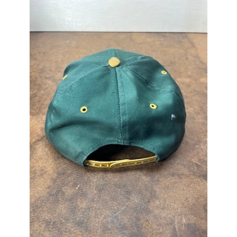 Vintage Atlanta 1996 Olympics The Game Green Gold Snapback Cap