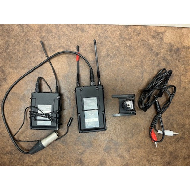 Sony UWP Wireless Mic Set UTX-B2 UTX-P1 URX-P2 Tested Working
