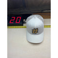 Custom White Hashtag Logo Mesh Trucker Snapback Baseball Cap