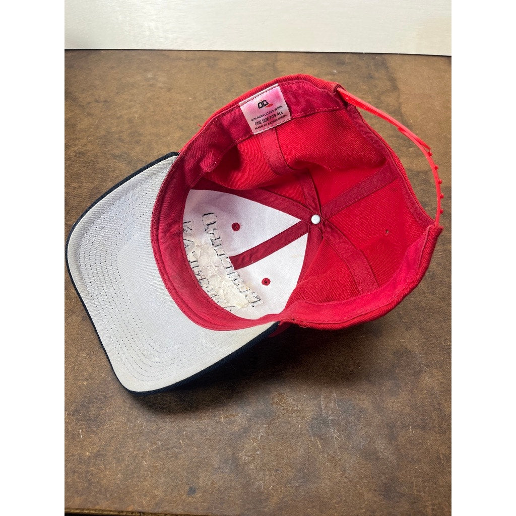 Concord American Little League All Star Red Black Snapback Cap 2000s