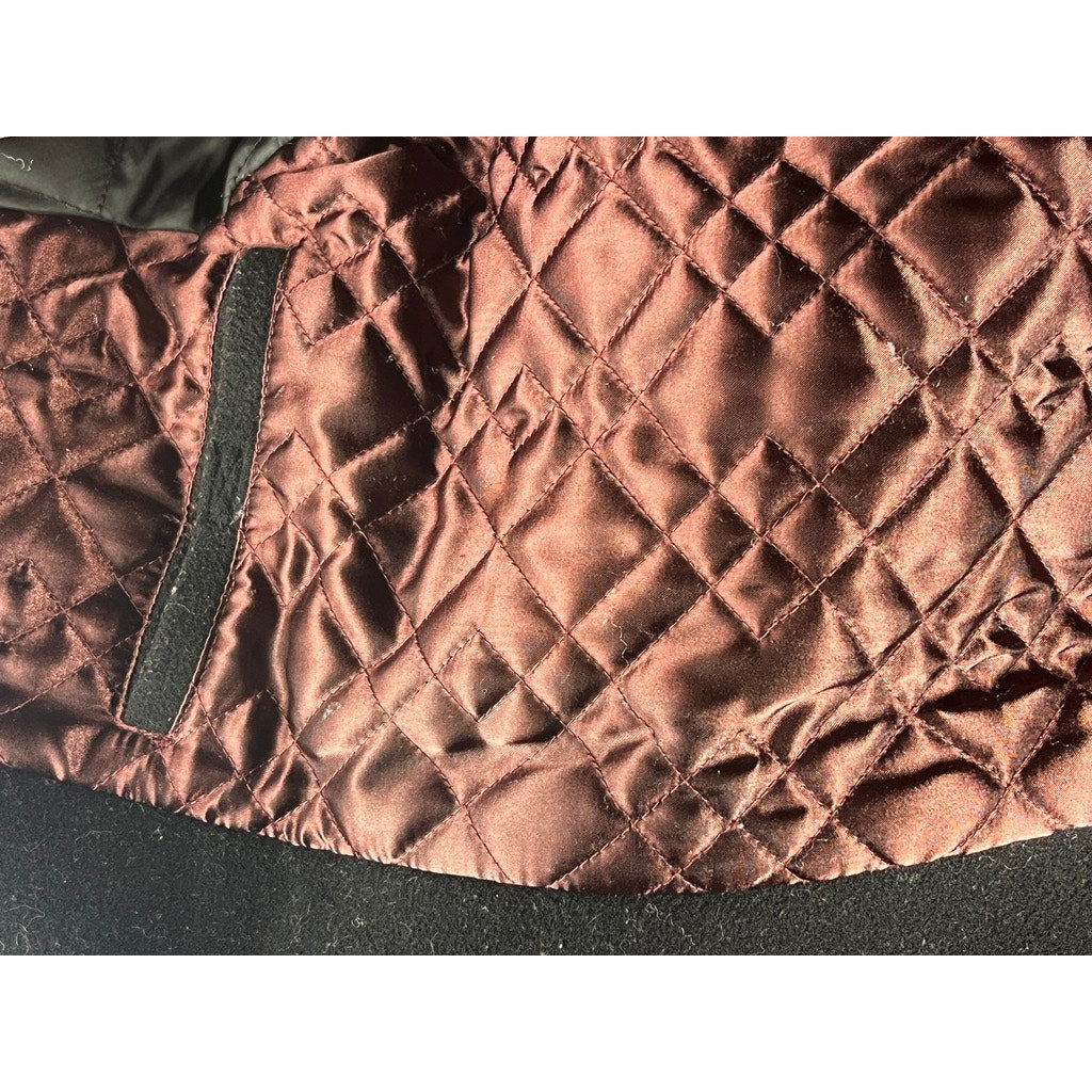Marc New York Andrew Marc Black Quilted Lined Coat Mens XL