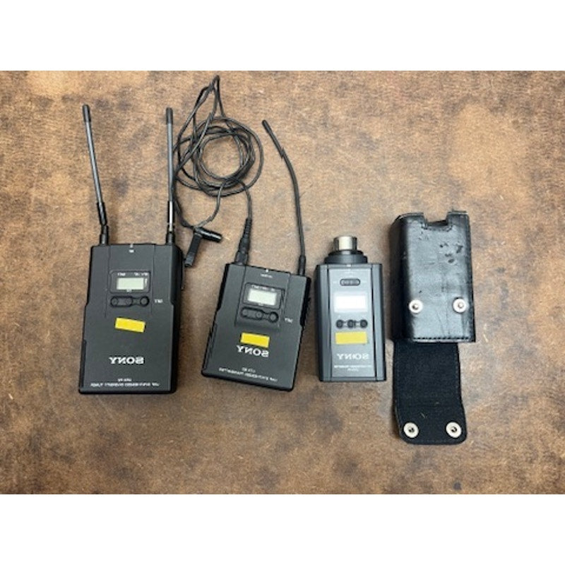 Sony UWP URX-P2 UTX-B2 UTX-P1 Wireless Mic Set Tested