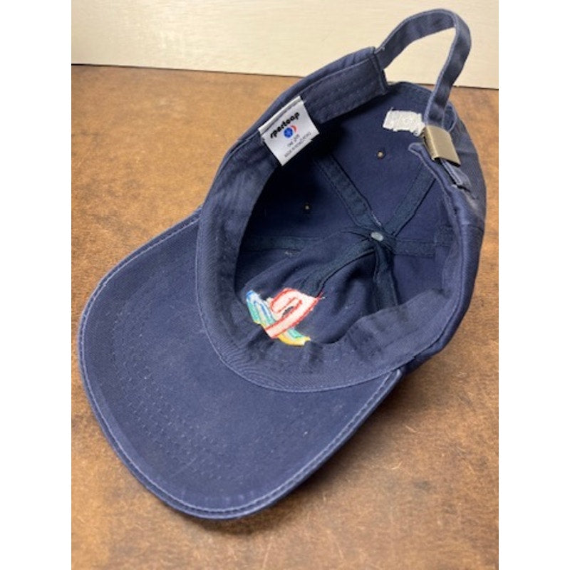 Vintage PlayStation Logo Navy Strapback Baseball Cap late 90s