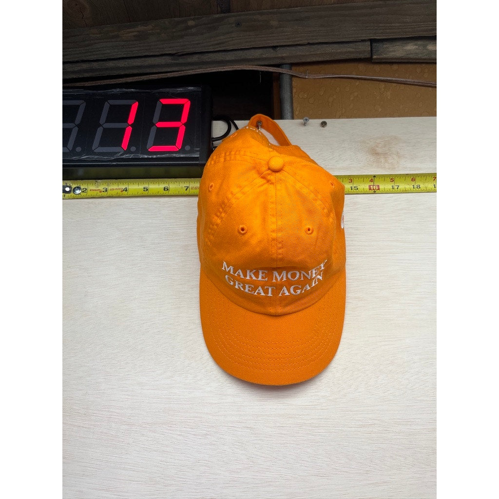 BitcoinIRA Orange Make Money Great Again Adjustable Baseball Cap Hat